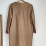 Cos Leather Coat Size Uk 14 Image 8