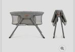 Kangu baby elegance crib/travel cot/bedside crib/foldable