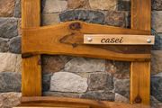 mini bar made of wood