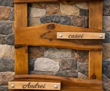 mini bar made of wood