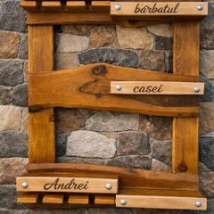 mini bar made of wood