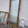 Golden Oak uPVC French Doors & Matching Window Set (Complete with Frames) Image 3