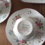 Shelley tea set Shelley dainty rose and red daisy pattern Image 5