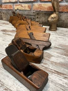 vintage wood plane