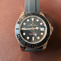 Full Set Rose Gold Rolex Yachtmaster