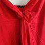 Sisley Red Pleated Dress Image 5