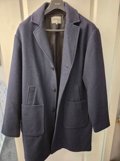 carhartt Jenson wool coat XL navy