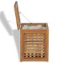 Laundry Box Set 3 Pieces Teak Image 4