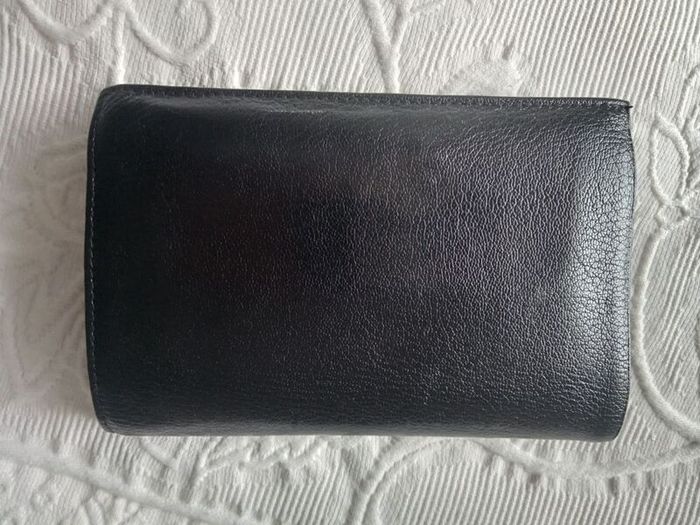 Vintage Leather Coin Purse Le Tierce Maroquinier Paris