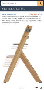 Toddler adjustable chair
