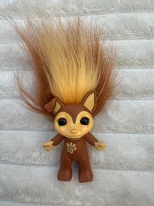 Zelfs Doll Chi Chihuahua Brown Troll Elf approx. 3in Used Please see photos