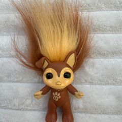 Zelfs Doll Chi Chihuahua Brown Troll Elf approx. 3in Used Please see photos