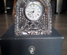Waterford Crystal Small Clock - in its original packaging