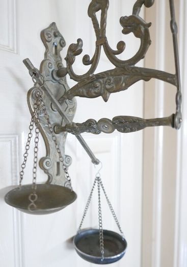 Vintage Scale, Wall Scale, Wall Decoration