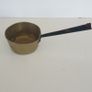 Brass heavy forged cooking pot antique Image 2