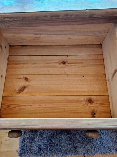 Solid Pine bedside lockers