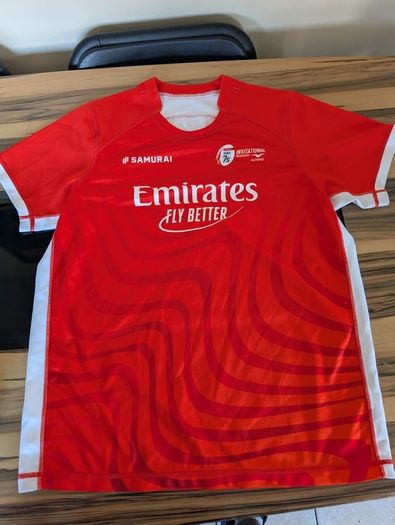 Pro / test version of the Dubai 7s invitational rugby jersey adult l or xl