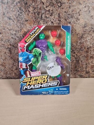 Marvel Superhero Mashers Green Goblin Action Figure 6.5 Inch Hasbro 2013 Brand New Sealed