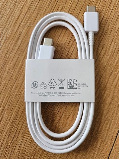 Samsung super fast charging cables usb C