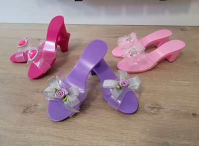 Princess Shoes x 3 - size 10.5 (19cm)