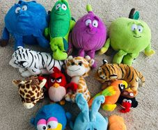 Selection of soft toys