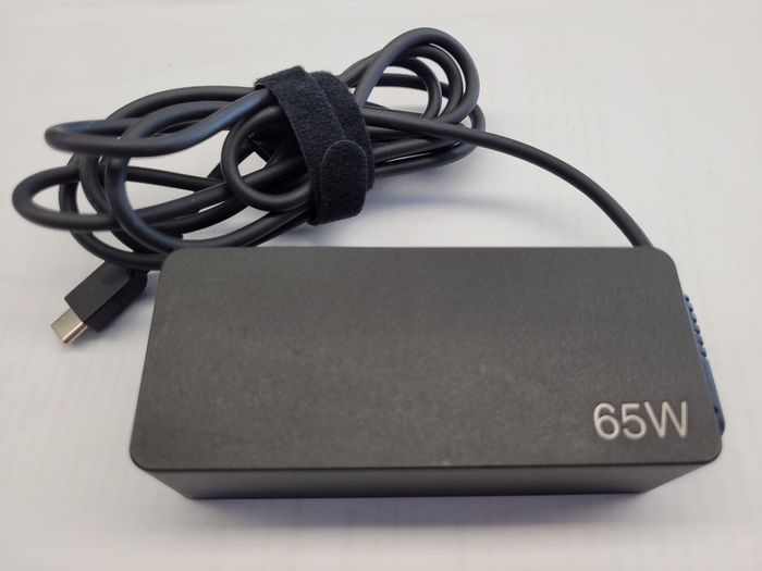 Genuine Lenovo AC Adapter Charger USB Type C ADLX65YCC3D 20V 3.25A 65W (Used)