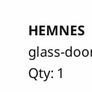 hemnes Glass-door Cabinet Image 3