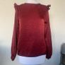 Label Lab burgundy blouse. Size 8 Image 3