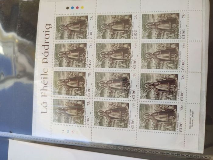 stamps first day covers in anpost albums
