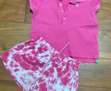 Raulph Lauren Polo tshirt + H&M shorts (18-24M)