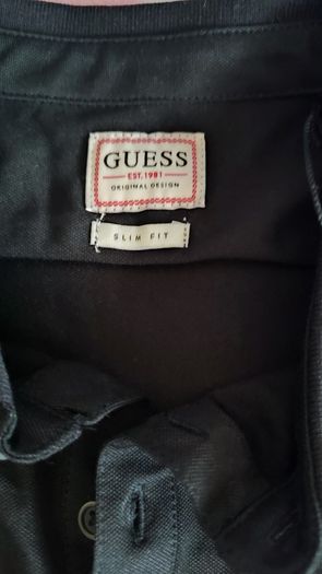 guess men shirt large black