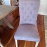 Solid wood dining table and 6 dining chairs Image 3