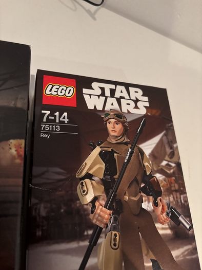lego Star Wars 2 Buildables rey and baze Malbus