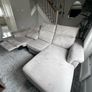 Natuzzi 3-seater sofa L shape with extendable seat Image 5