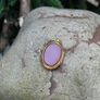 Antique Victorian Carnelian Locket Pendant 'M' Image 5