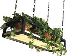Ceiling Shelf for Flower Pots, Creative Plant Storage Shelf, Floating Shelf, Bar Decoration, Flower Pot Display Stand, Stand for Plant Pots
