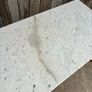console table with marble top and brass detail Image 5
