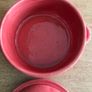 Salmon Coloured Casserole Pot Image 4