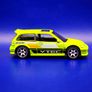 Hot Wheels Honda Civic EF with custom wheels. Image 3