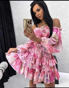 Spanish floral dress  XS-L