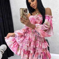 Spanish floral dress  XS-L