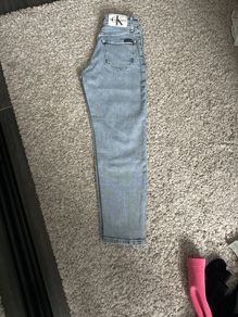 Calvin Klein Jeans light wash denim (10y)