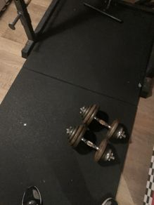 Pair of dumbbells 2x14kg