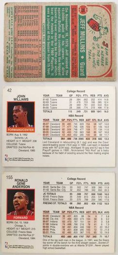 NBA Basketball cards