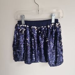Girls 5-6yrs DUNNES Navy sequin skirt
