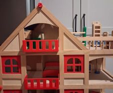 Wooden Dolls House