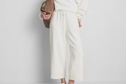 New relaxed fit Wide leg joggers with an elasticated waistband and side pockets: medium  Size 12 or 14