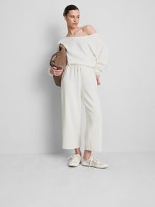 New relaxed fit Wide leg joggers with an elasticated waistband and side pockets: medium  Size 12 or 14