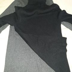 2 x m&s ribbed turtle necks uk 10-12