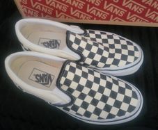 van shoe worn once size 4.5uk